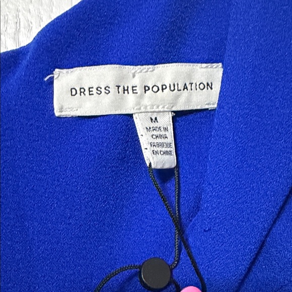 Dress the Population Royal Blue Maxi Dress brand new with tag - Picture 3 of 5